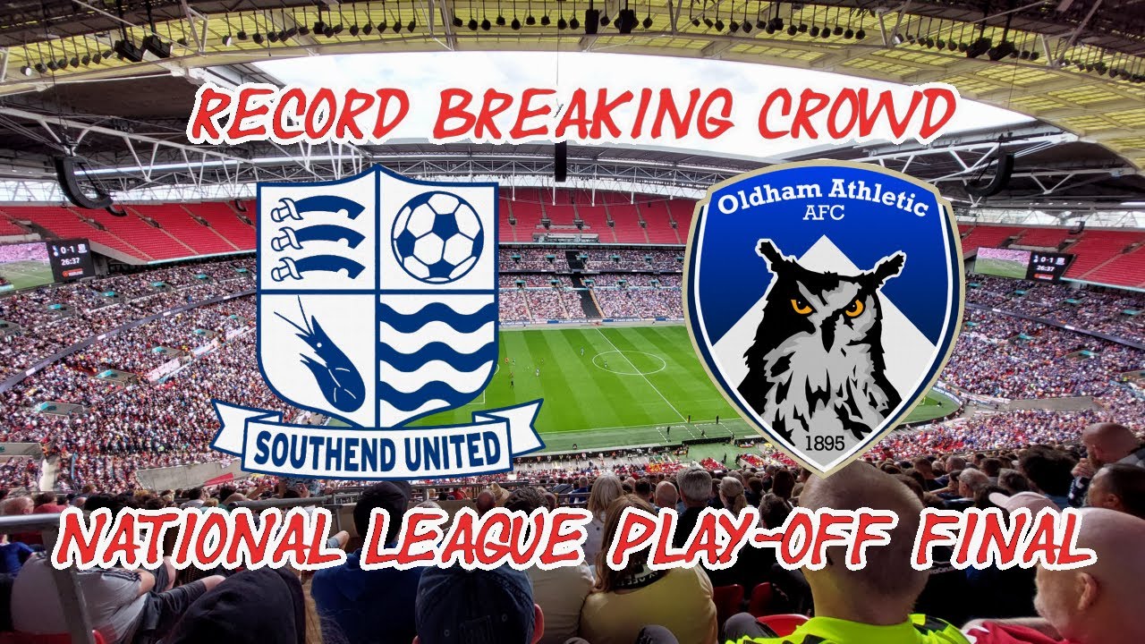 Record Breaking Attendance for National League Play-Off Finals