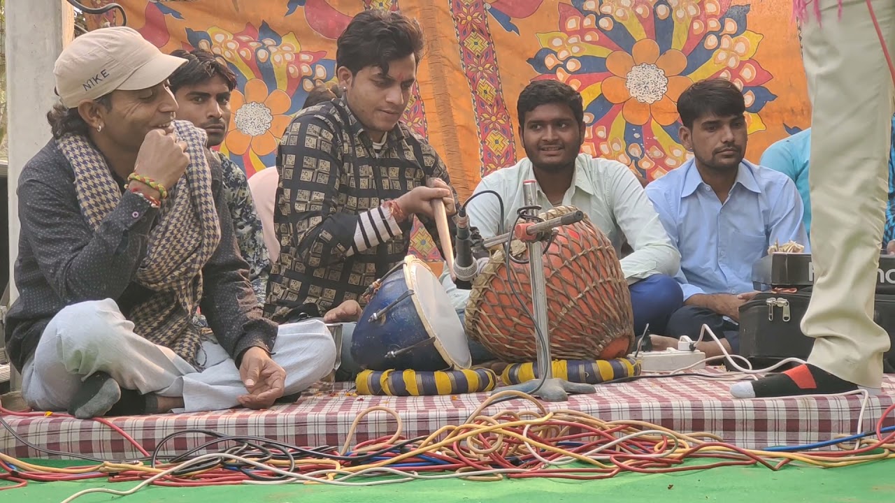 झूला झूल तो कानुडा!!Shyam Bhajan LIVE!!Singer Naresh Saini Dausa
