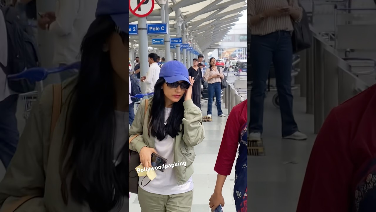 Amrita Rao spotted at Delhi airport #bollywood #trendingshorts #viralshort #fashion #amritarao