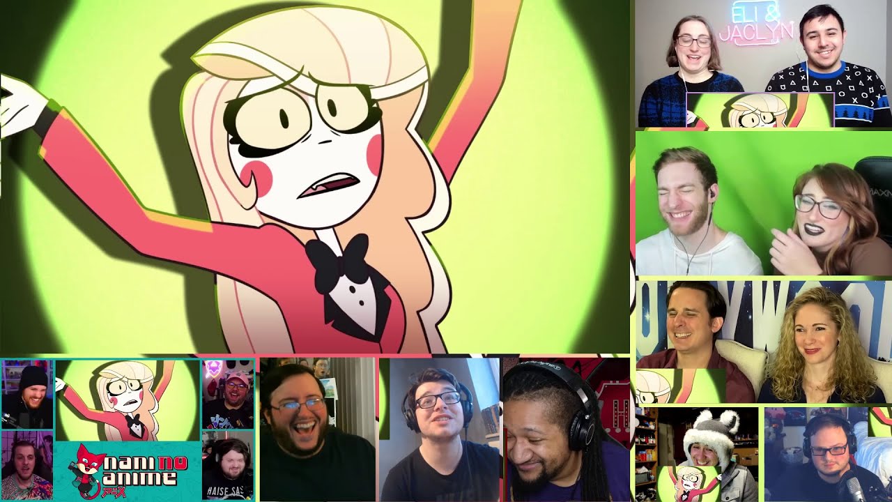HAZBIN HOTEL (PILOT) REACTION MASHUP