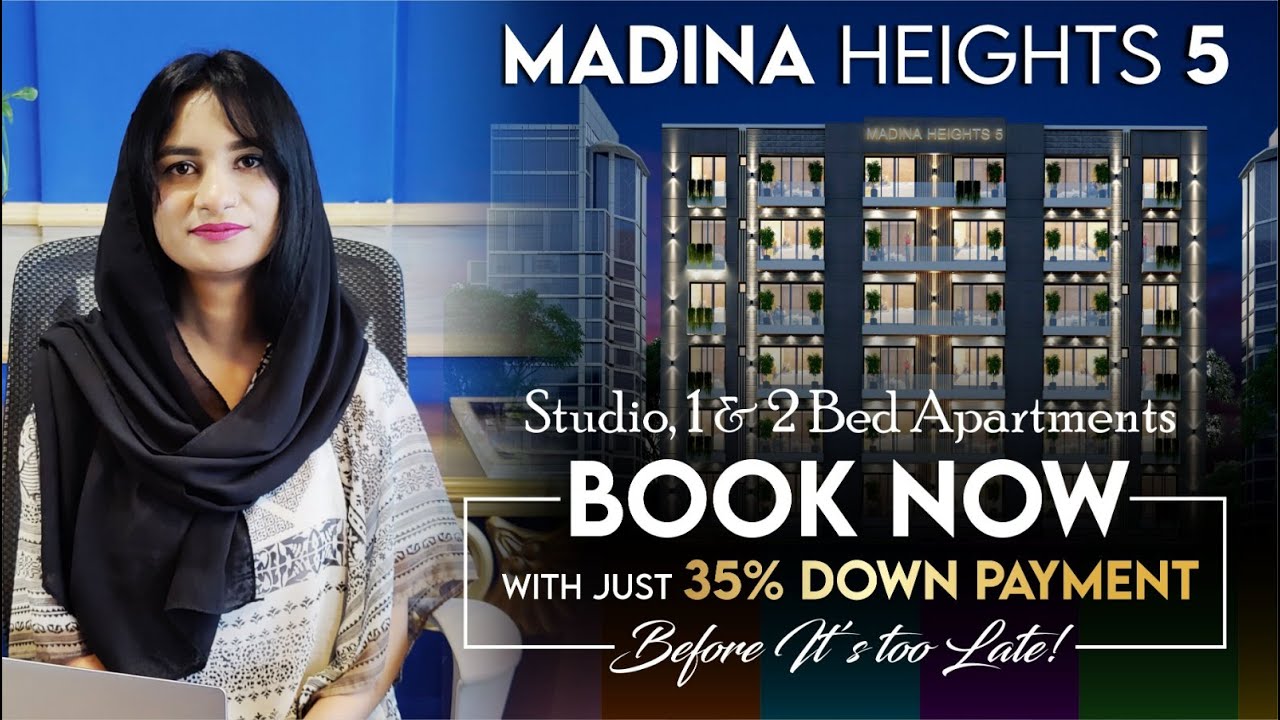 MADINA HEIGHTS 5 | BAHRIA TOWN LAHORE | PREMIUM HIGH-RISE PROJECT