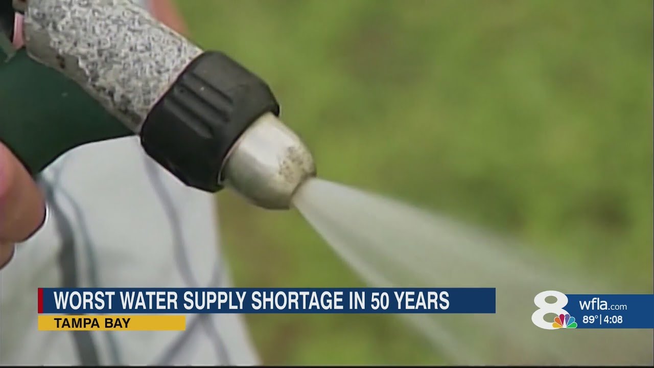 Tampa Bay Water urges conservation as severe drought strains regional water supply