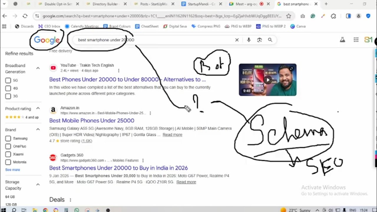SEO Internship - Jan2Mar - Session 2 - Basics | 18th Jan 2026 | StartupMandi 