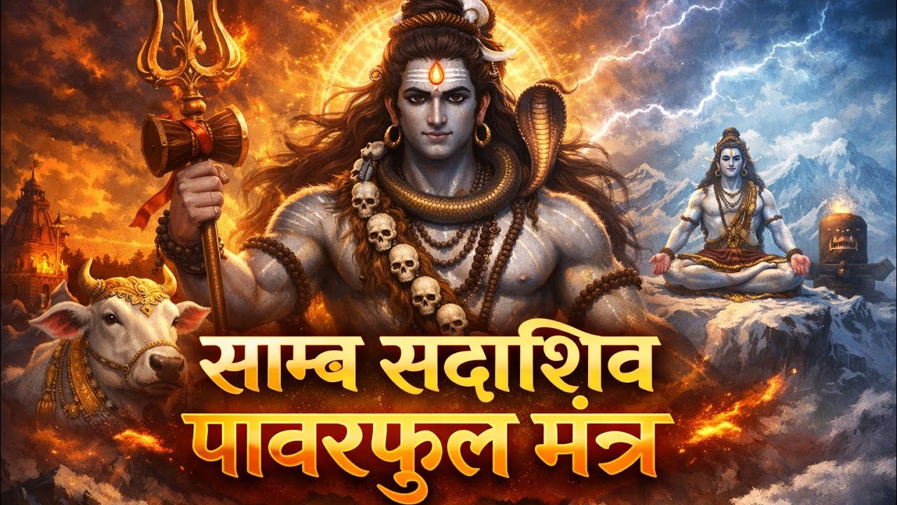 🔱 Samb Sadashiv Mantra Jaap | Shiva Mantra for Instant Healing & Protection