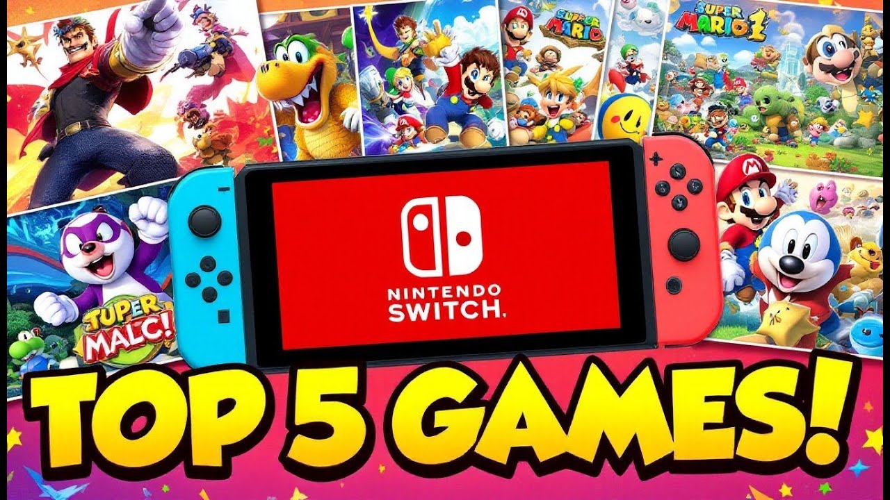 Top 5 Fun Platform Games for Kids on Nintendo Switch! 🎮✨