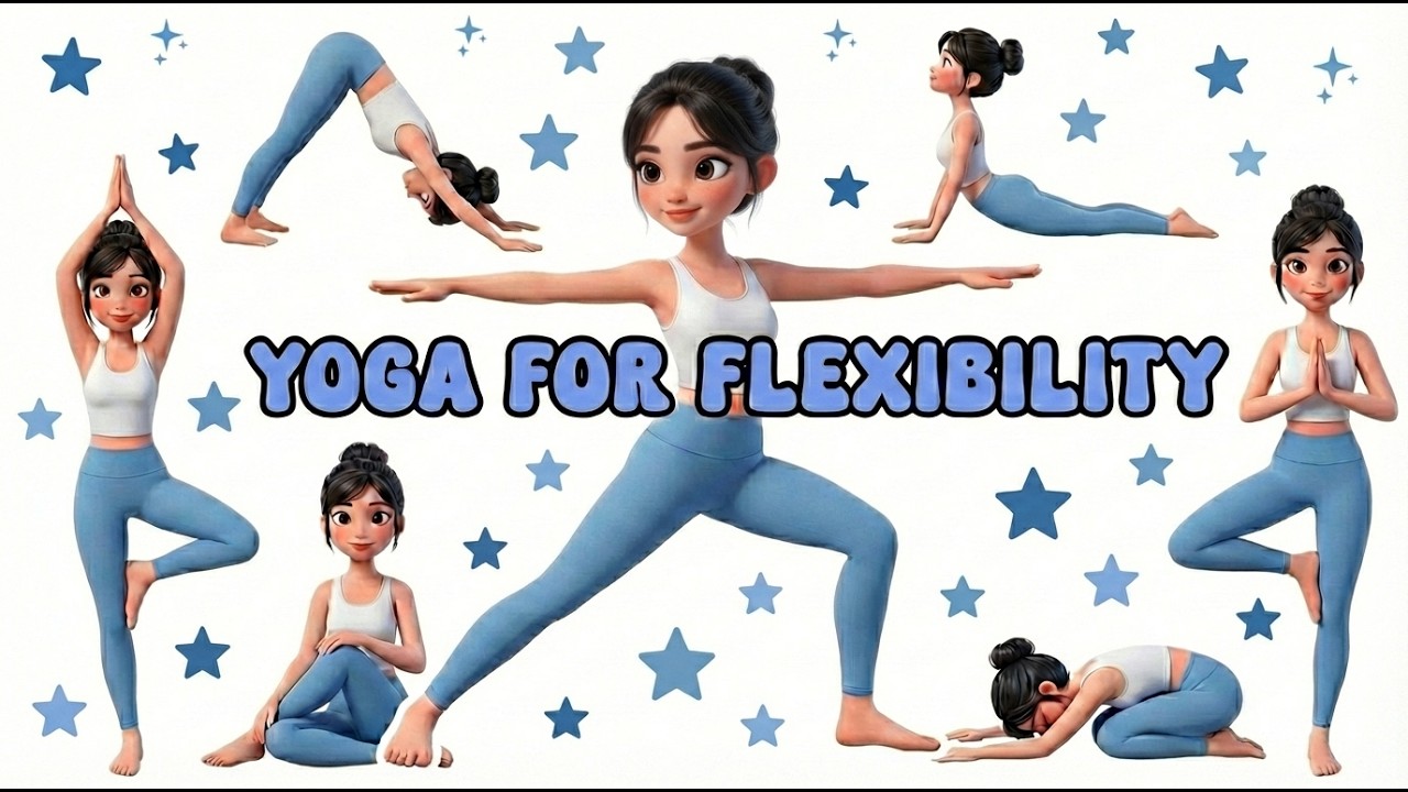 Easy Stretches and Relaxation | Flexibility and Calmness | Yoga for Children | Yoga for Kids