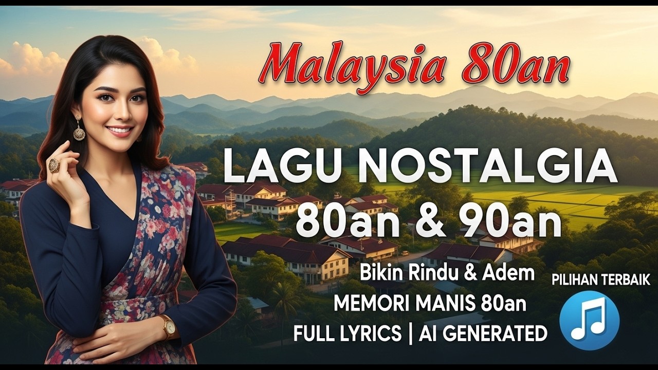 Slow Rock Melayu 80an 90an | Lagu Nostalgia Paling Dicari