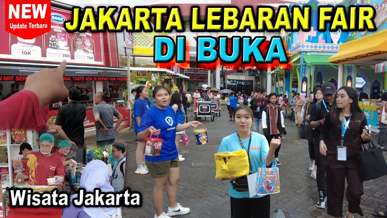 🔴BANYAK PROMO.‼️JAKARTA LEBARAN FAIR 2025 DI JIEXPO KEMAYORAN, PAMERAN JAJANAN DAN HIBURAN RAMADHAN