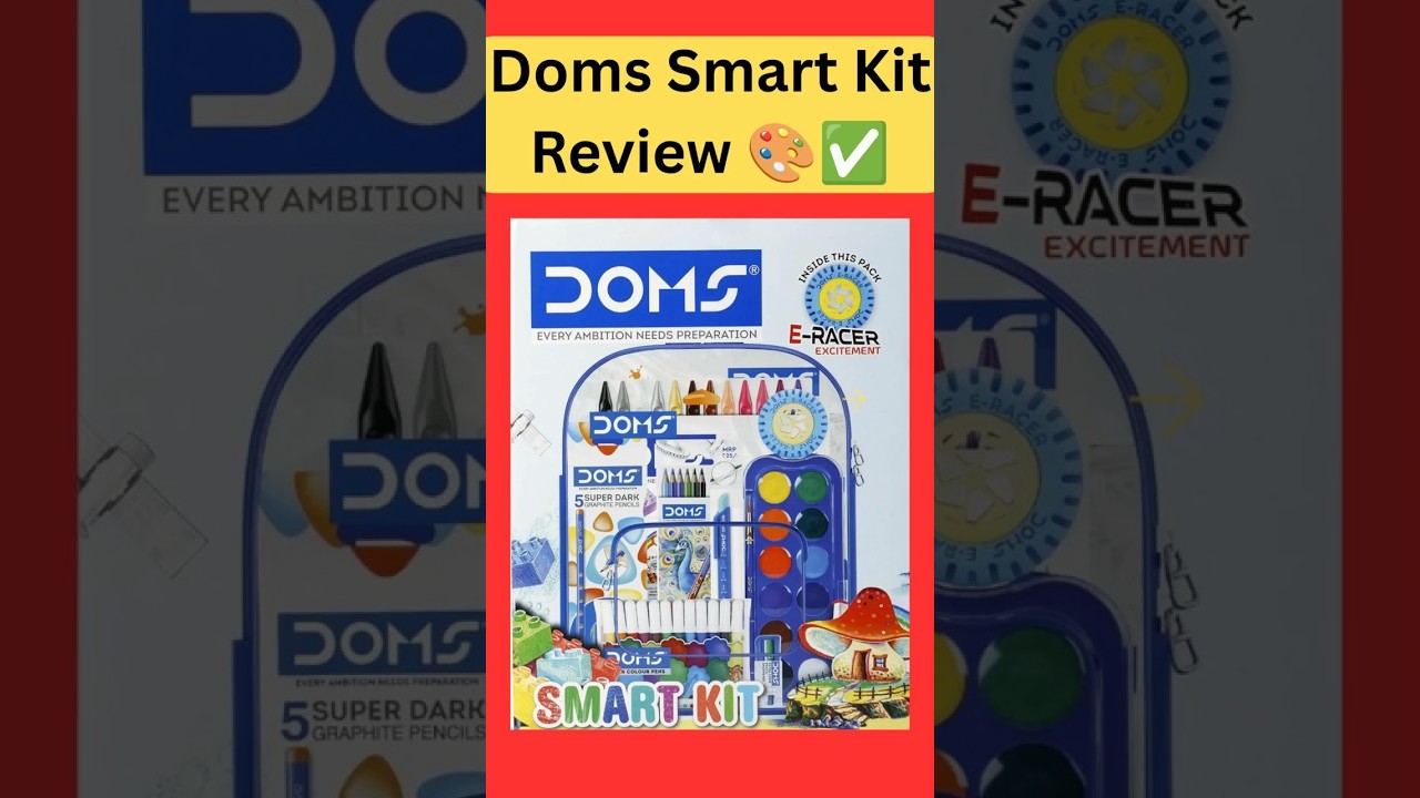 DOMS Smart Kit Review 2026 | All-in-one Stationery 