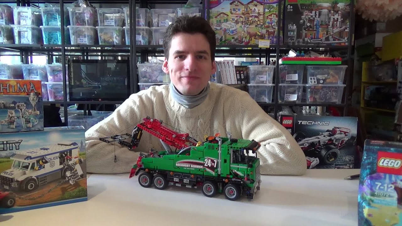 LEGO® Technic 42008 - Service Truck Abschlepptruck