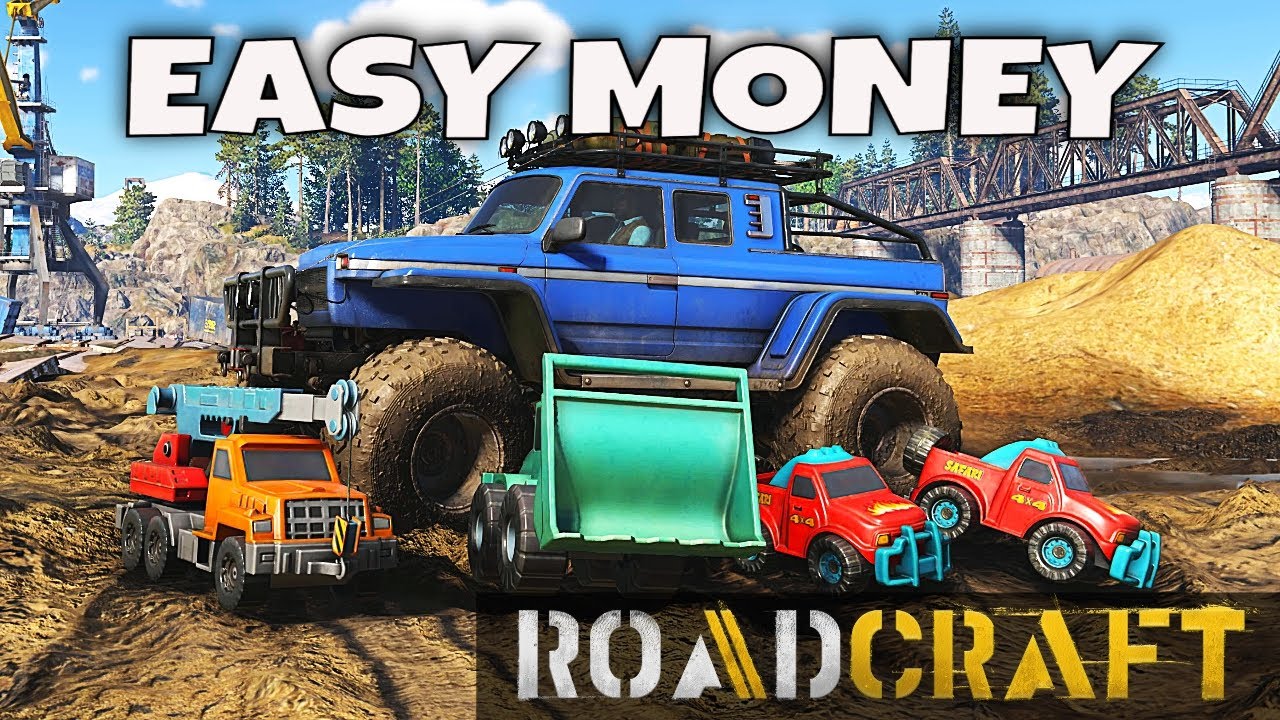 Секретные места расположения игрушечных грузовиков сделают вас богатым на карте Roadcraft Sunken