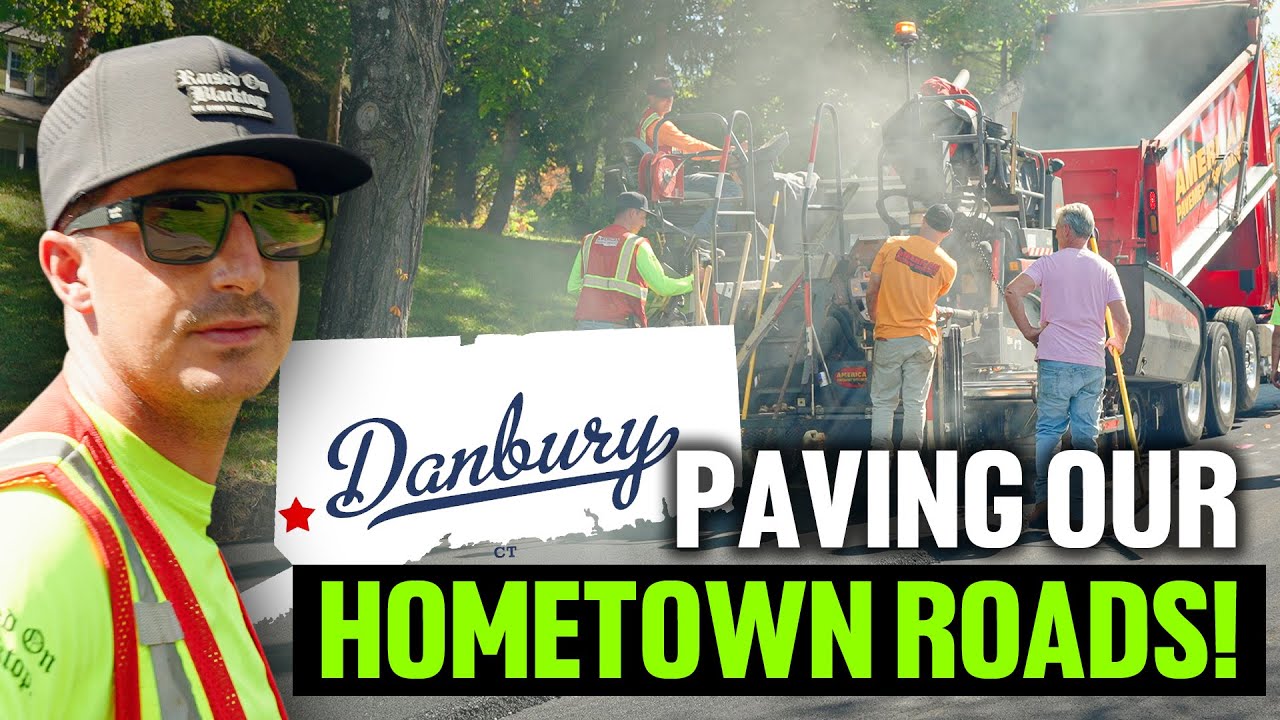 A DREAM come true! Paving roads in our HOME-TOWN..