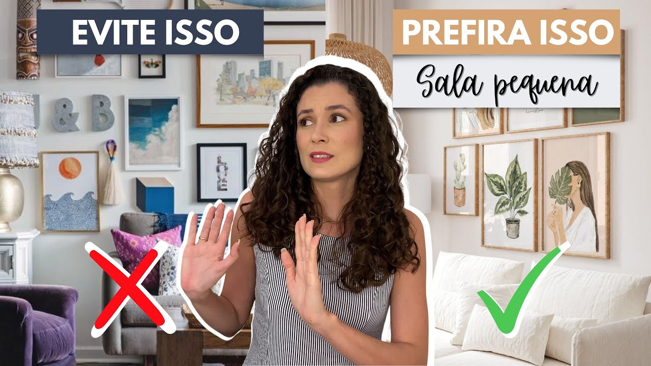 EVITE ISSO NA SUA SALA PEQUENA X PREFIRA ISSO