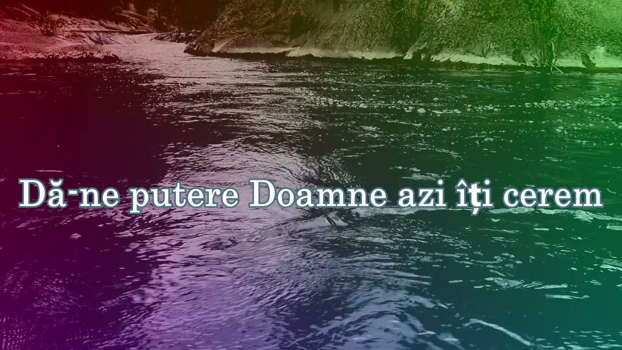 Dă-ne putere Doamne azi îți cerem-Negativ