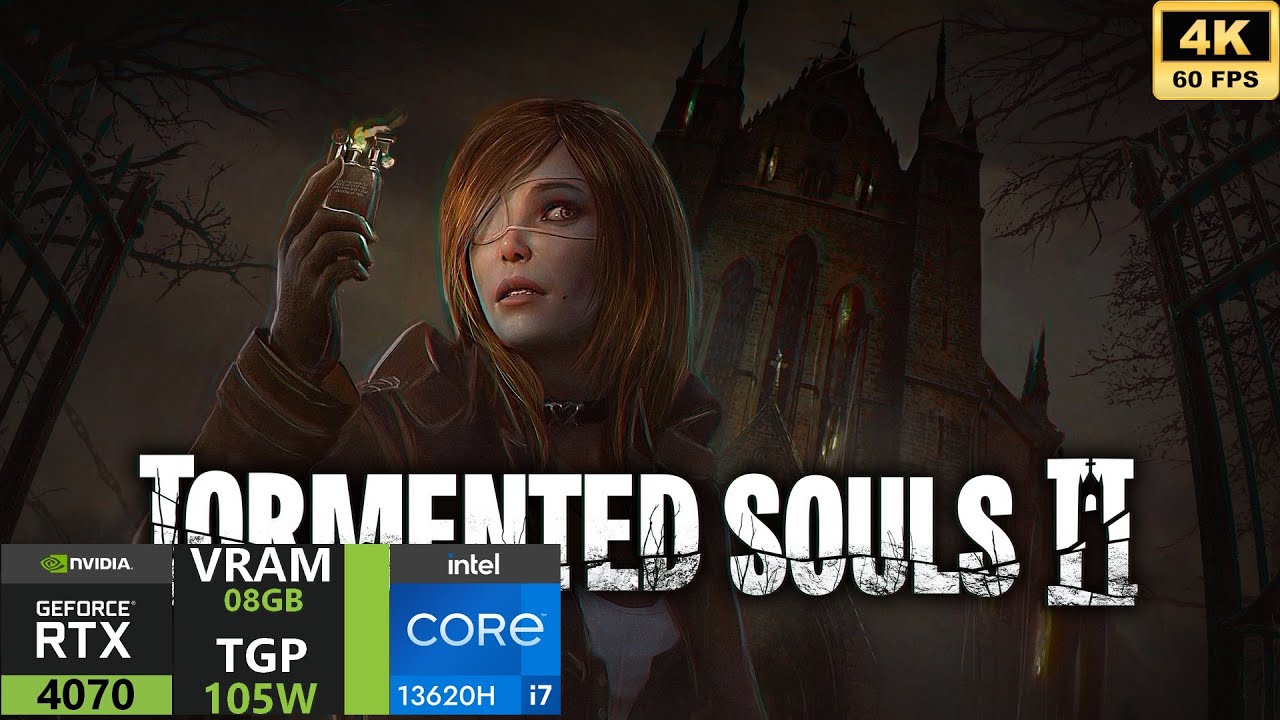 RTX 4070 Mobile 105W Tormented Souls 2 : MSI Katana 15 B13V Gaming Test