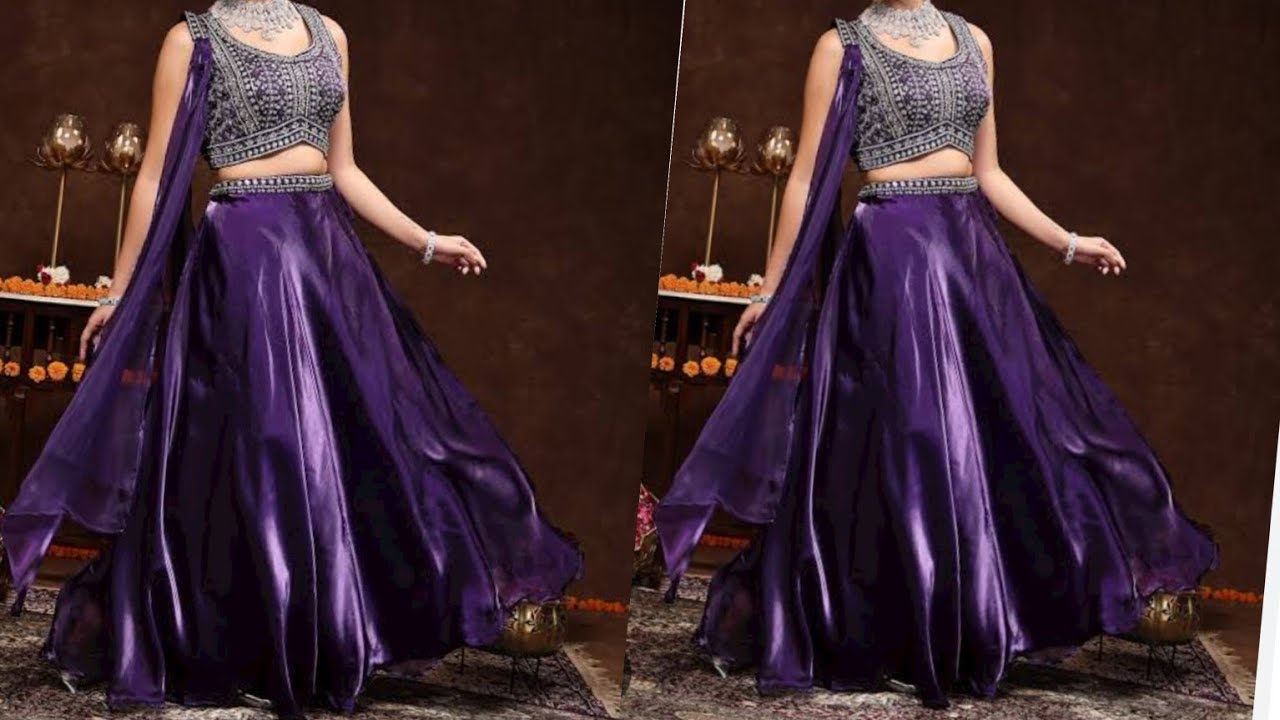 Designer gathering Lehenga Cutting and Stitching/Jimmy Choo lehenga /full flair lehenga design