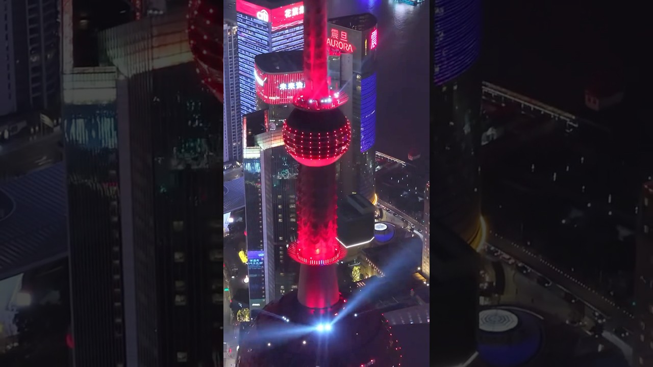 Shanghai China 4K Video View #china #travel #shanghai #beautifuldestinations