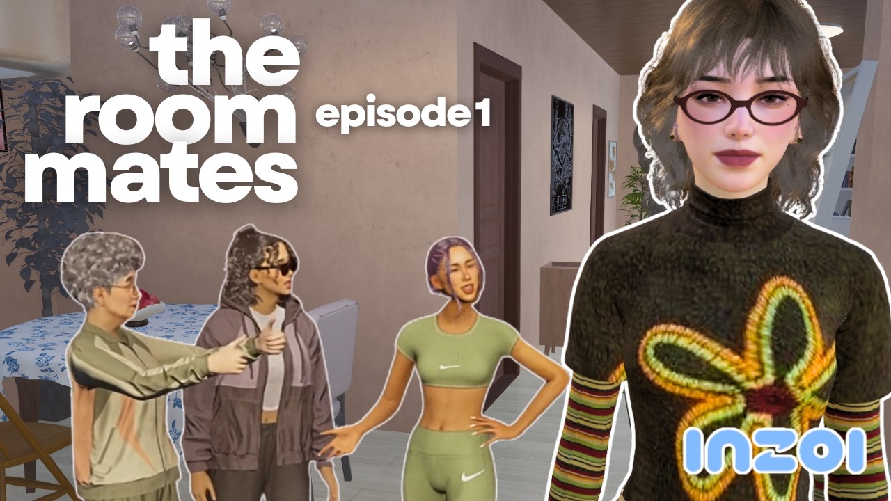 Inzoi The Roommates LP! | Ep. 1: Work, Clubs and First Conflict!