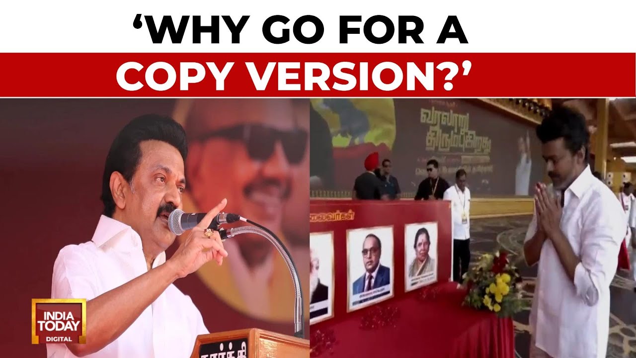 DMK On Vijay's Political Ideology: 'When You Have Real Version, Why Go For Copy?'