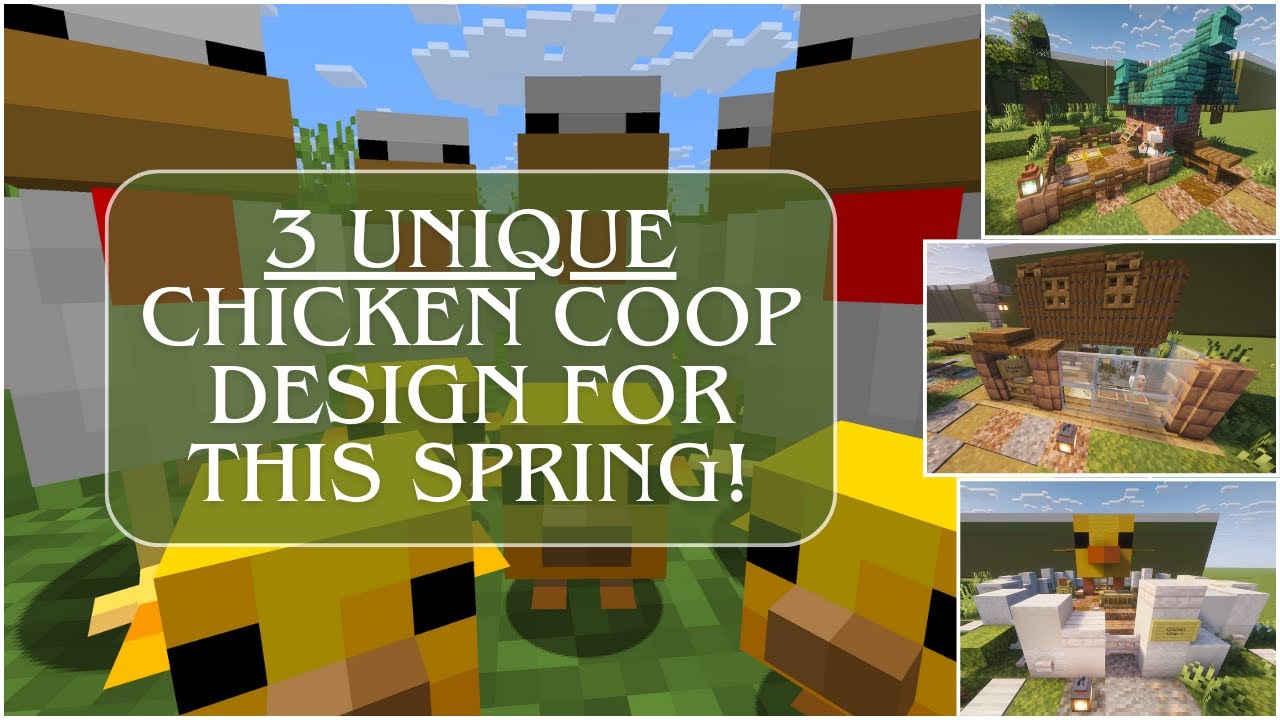 3 Unique Chicken Coop Designs for this Spring & new Update!