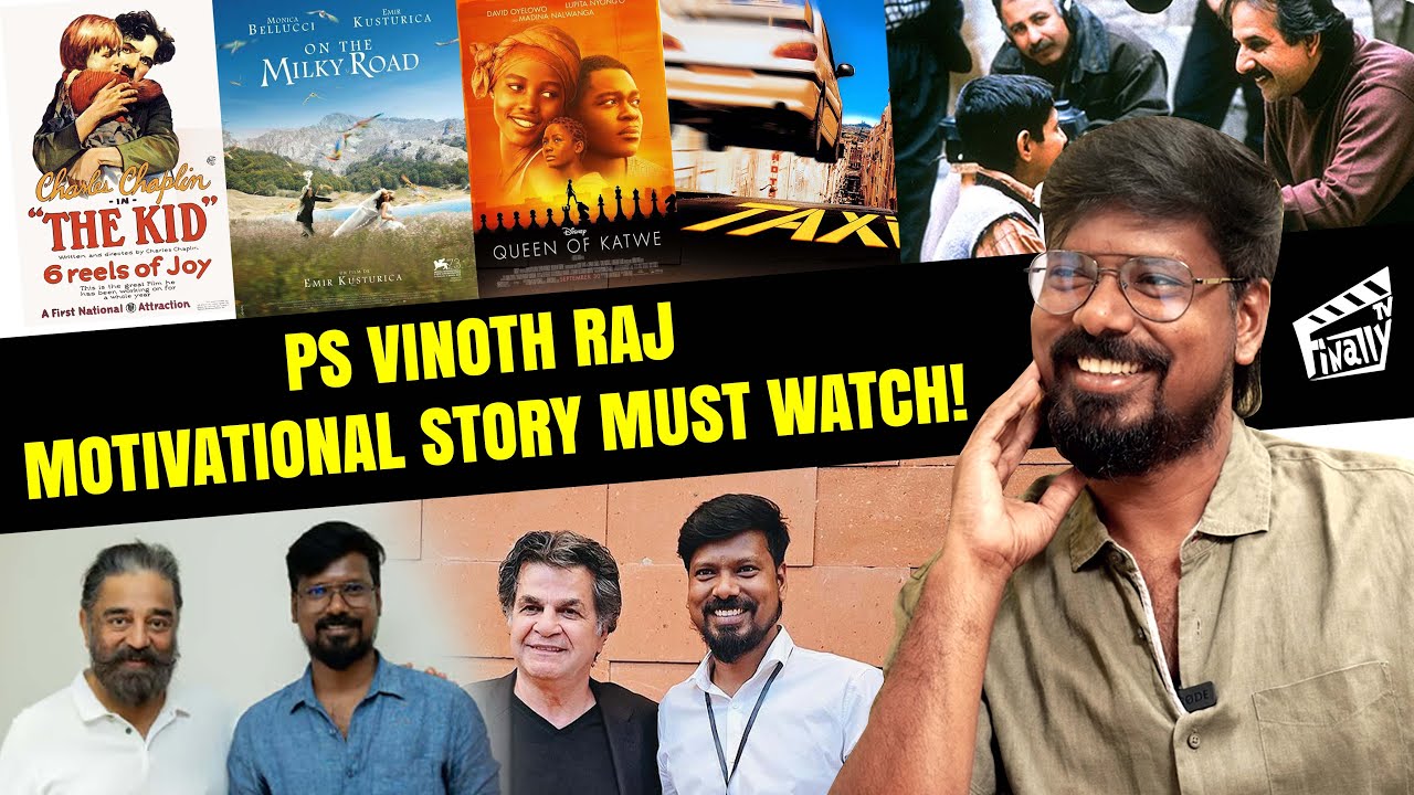 PS Vinoth Raj Motivational Journey.. Every Movie Lover MUST WATCH! | Kottukkaali | Iconic Films
