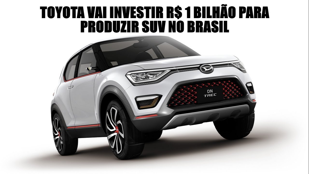 Toyota vai investir R$ 1 bilh&atilde;o para produzir SUV no Brasil