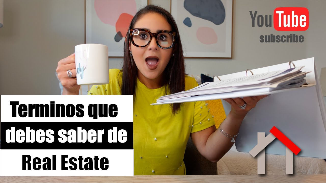 Terminos importantes de Real Estate | Real Estate Terms 🏡