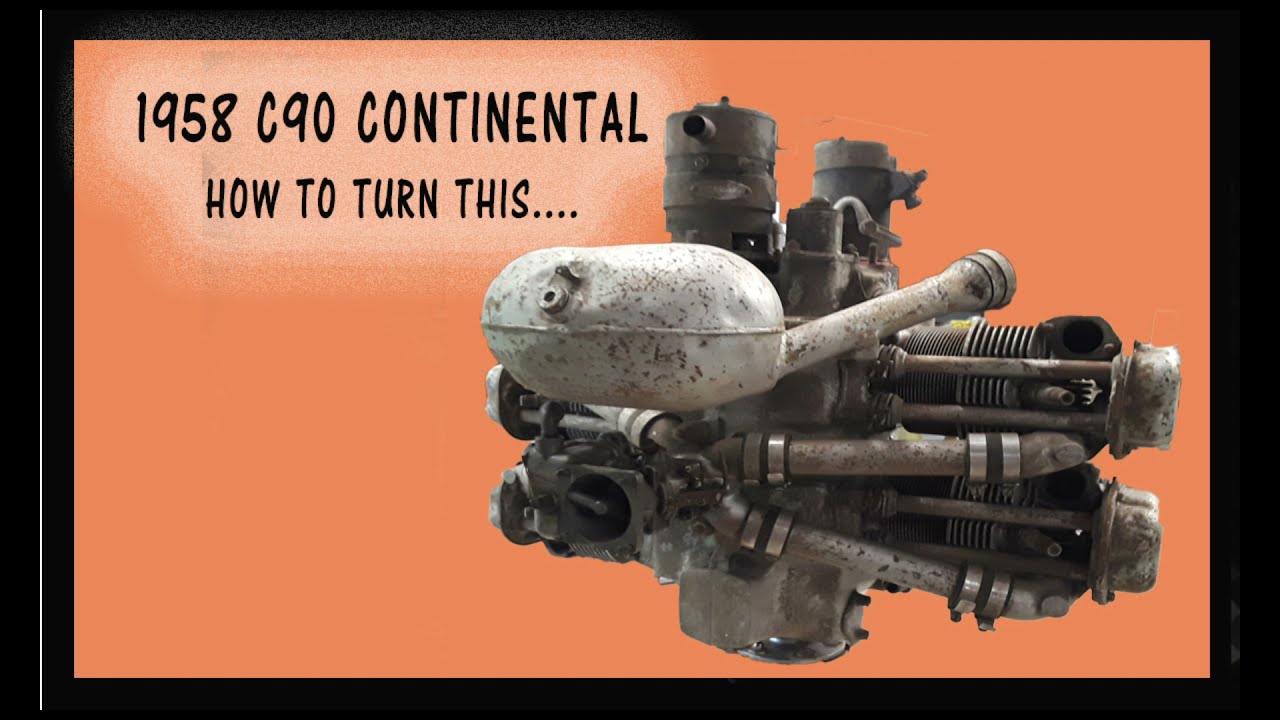 Continental 90 rebuild for the 7FC Aeronca Champ