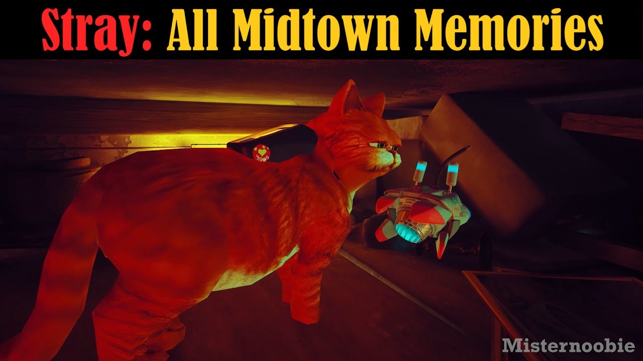 Stray: All Missable Memory in MIDTOWN location | Chapter 10 guide
