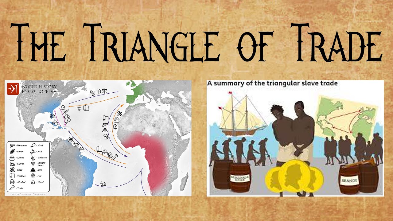The Triangle of Trade What Was the Triangle Trade? Transatlantic Slave Trade, Definition, Map.