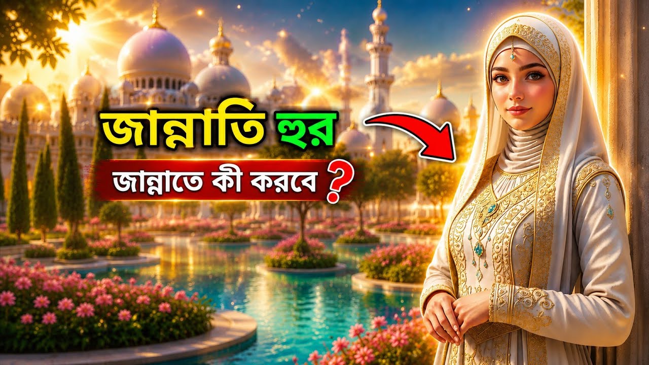 জান্নাতি হুরদের সৌন্দর্য কেমন হবে ? The story of the Jannah 