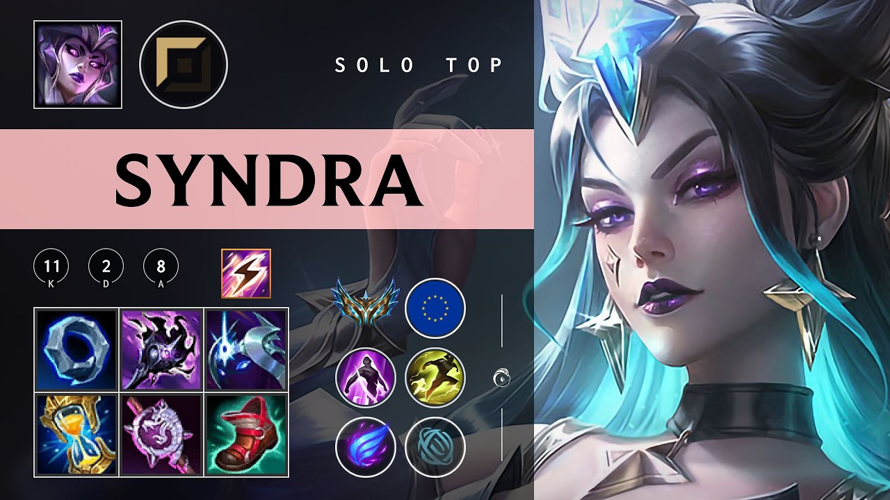 Syndra Top vs Heimerdinger - EUW Challenger Patch 26.03