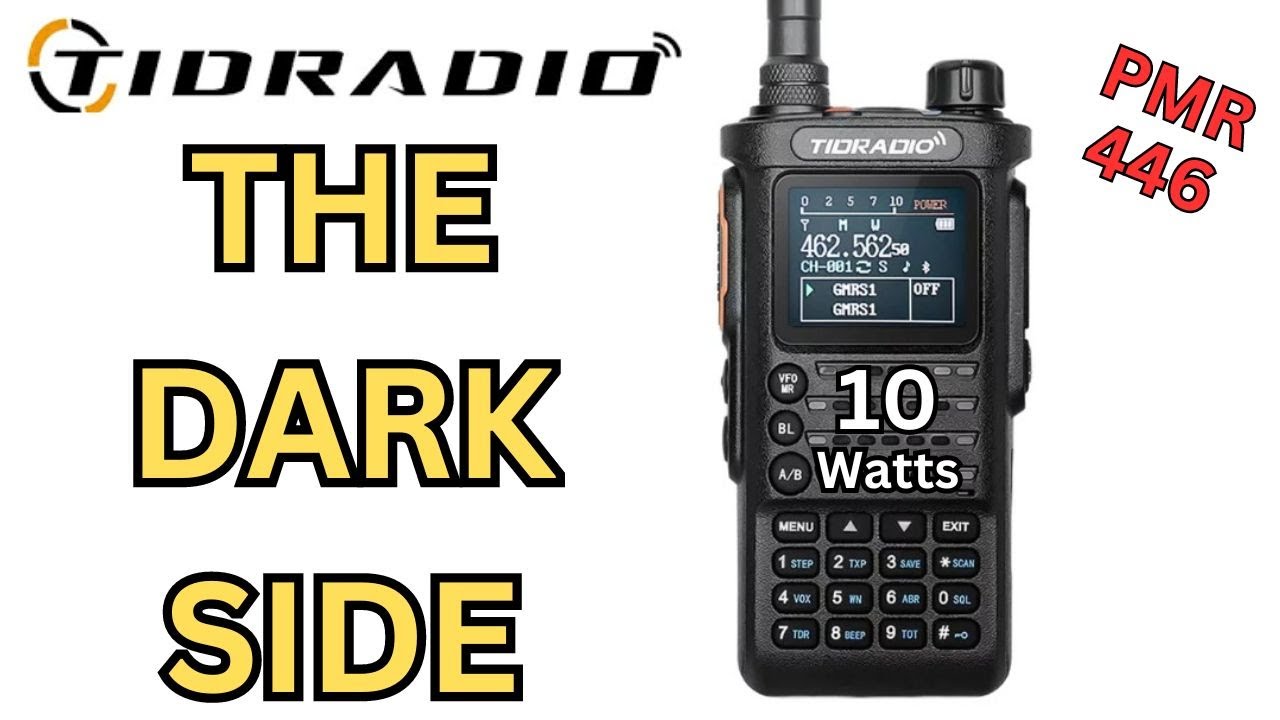 TIDRADIO TD-H8 (2nd Gen)  Will it work on PMR 446 MHz ?