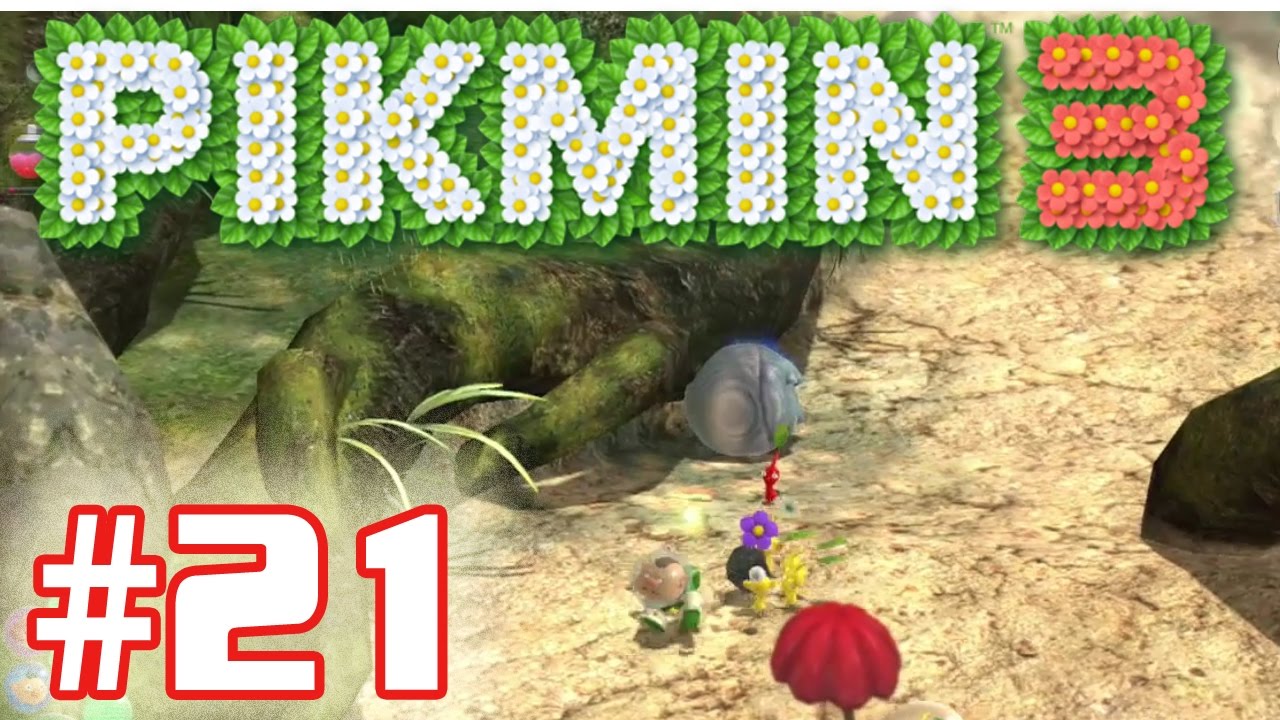 Pikmin 3 - Day 21 - FIERY BLOWHOG (Nintendo Wii U)