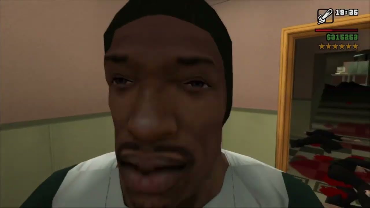 GTA San Andreas - Police Station Shootout + Six Star Escape And Lore Friendly, Sa Style Mods