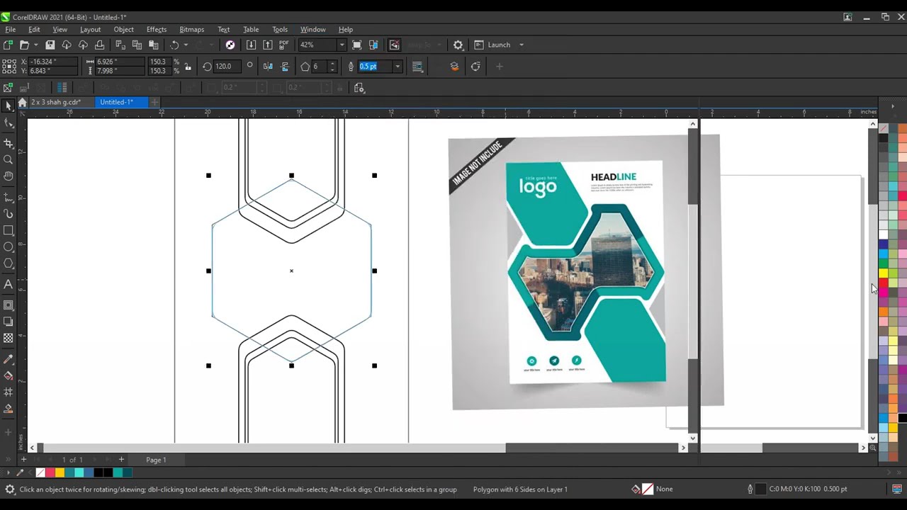 Best Coreldraw Tips & Tricks For Making Beautiful flyer Template - Ahsan Sabri