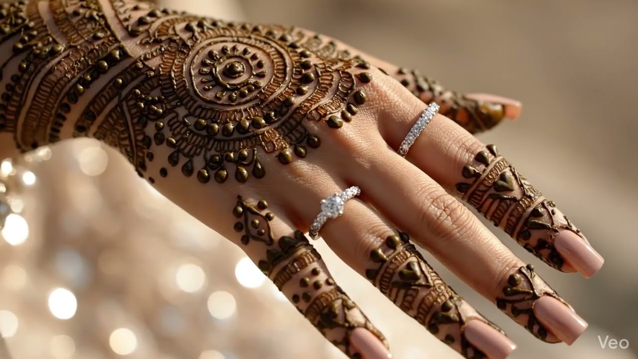 Beautiful Mehndi Design for Hands | Elegant Henna Art | Bridal Mehndi Inspiration
