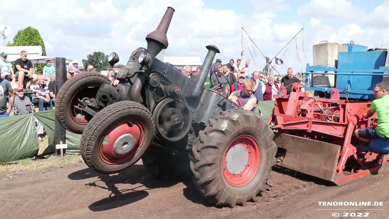 Traktorpulling 21. Oldtimertreffen Neuschoo 20.8.2022 Video 3