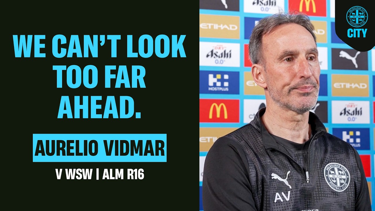 🎤 MANAGER'S PREVIEW | Aurelio Vidmar | Wanderers v City | 06/02/26