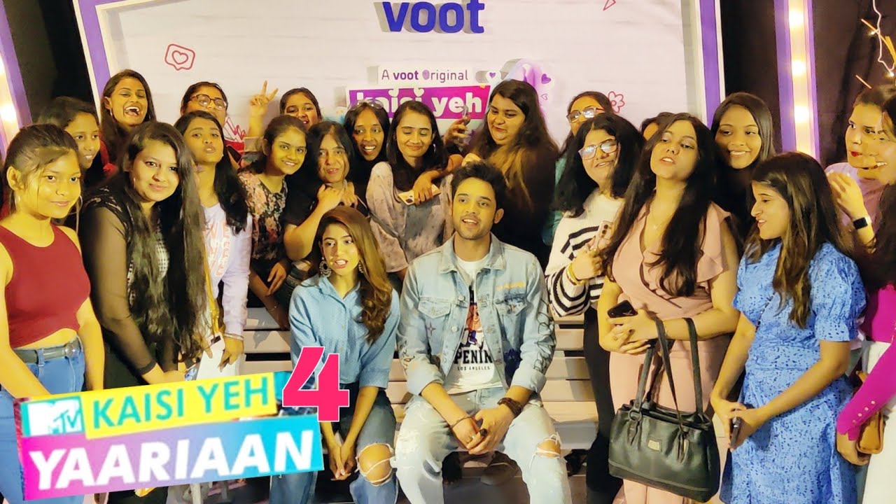 Kaisi Yeh Yaariaan Season 4| Parth Samthaan And Niti Taylor Click Selfie With Fans | Full Video
