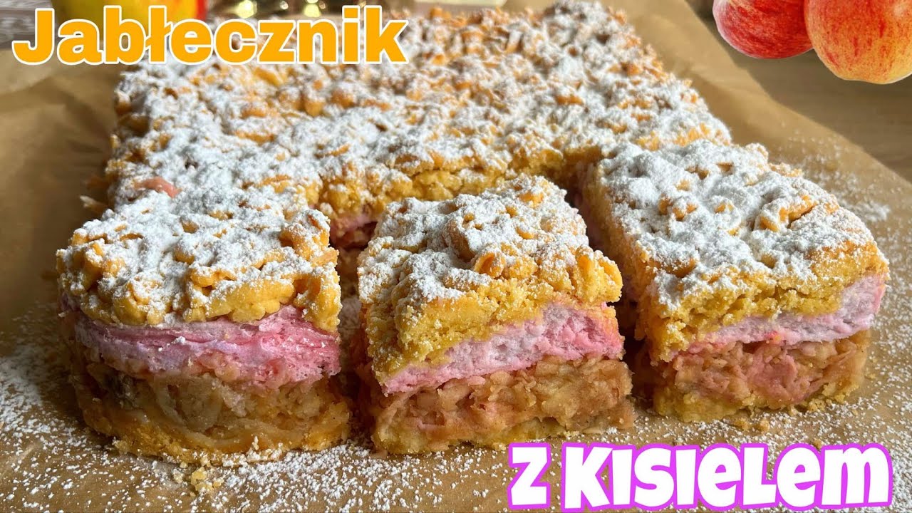 🍎🍏Najlepszy Jabłecznik z Kisielem 🍎🍏Rozpływa się w Ustach🍎❤️