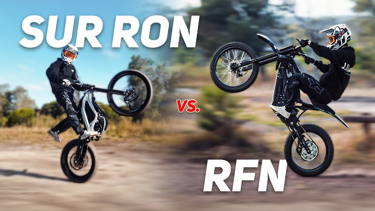 Битва электрических мотоциклов Sur Ron против RFN!