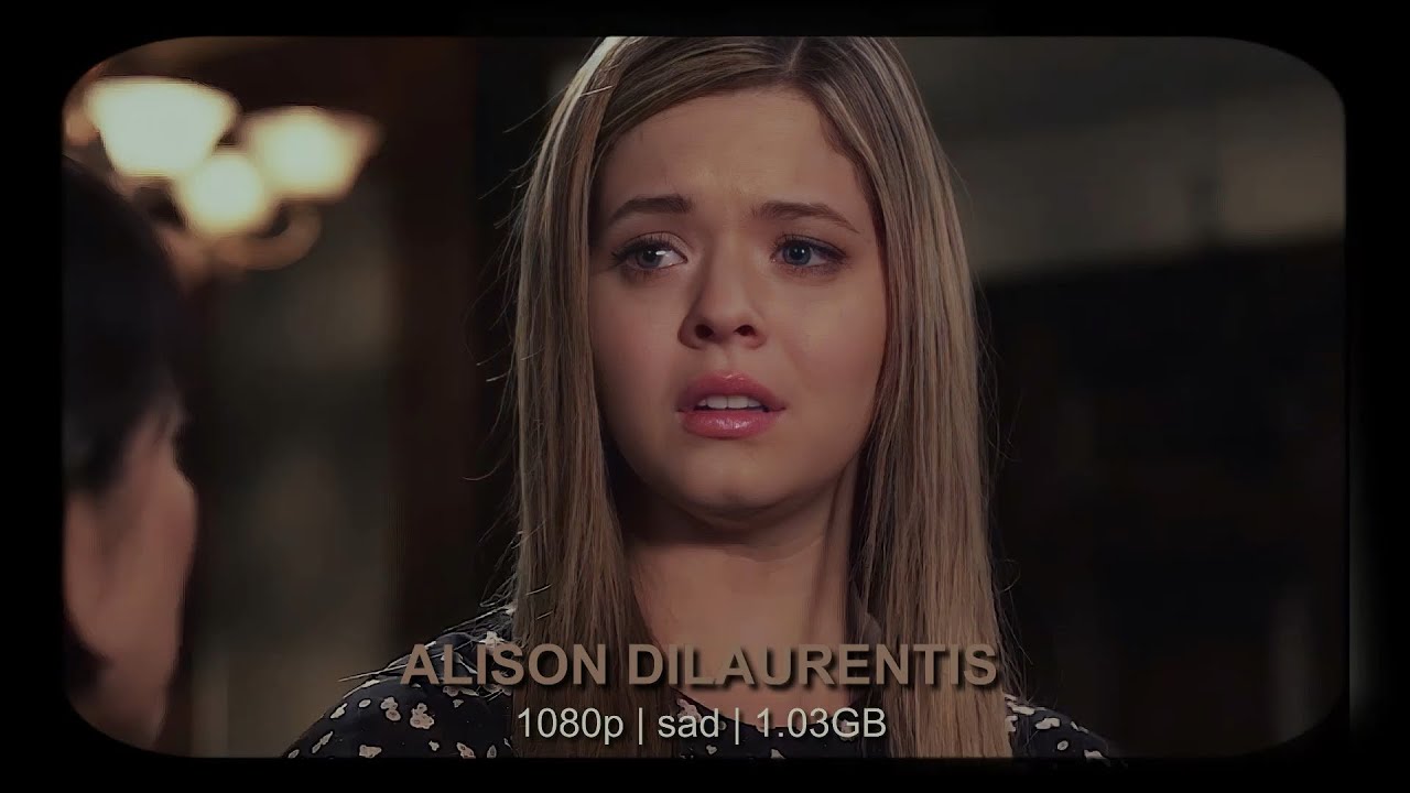 Alison Dilaurentis Scenepack (sad) | twixtor