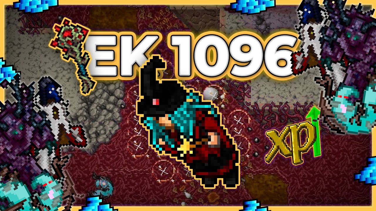EK 1096 Hunt x4 Rotten Wastelands 11kk/h Raw + 6.6kk Profit - Tibia Hunt [13.40] 