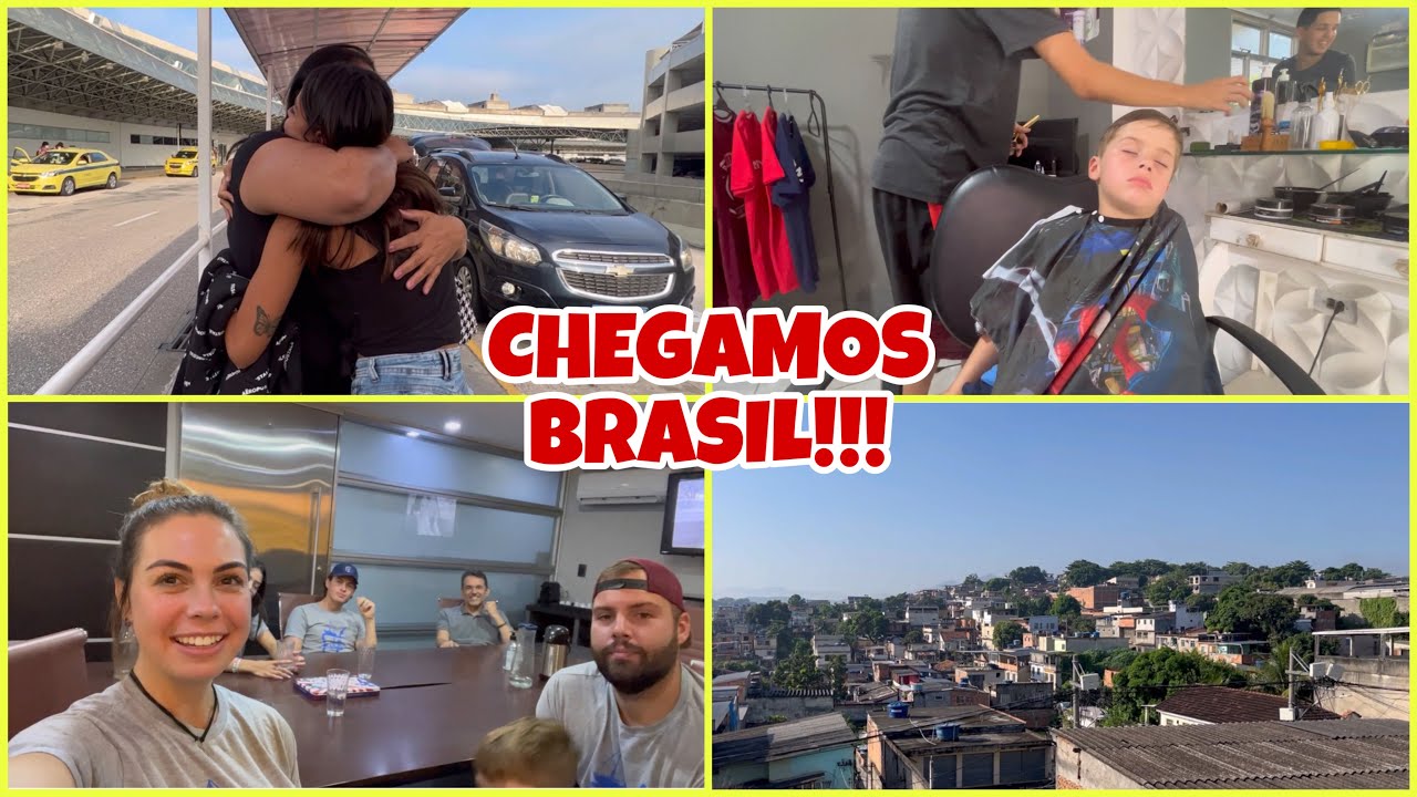 CHEGAMOS NO RIO DE JANEIRO!