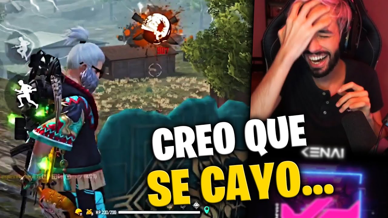 SI NO GRABABA ESTA PARTIDA DE FREE FIRE, NADIE ME HUBIESE CREIDO | Kenai V BOT