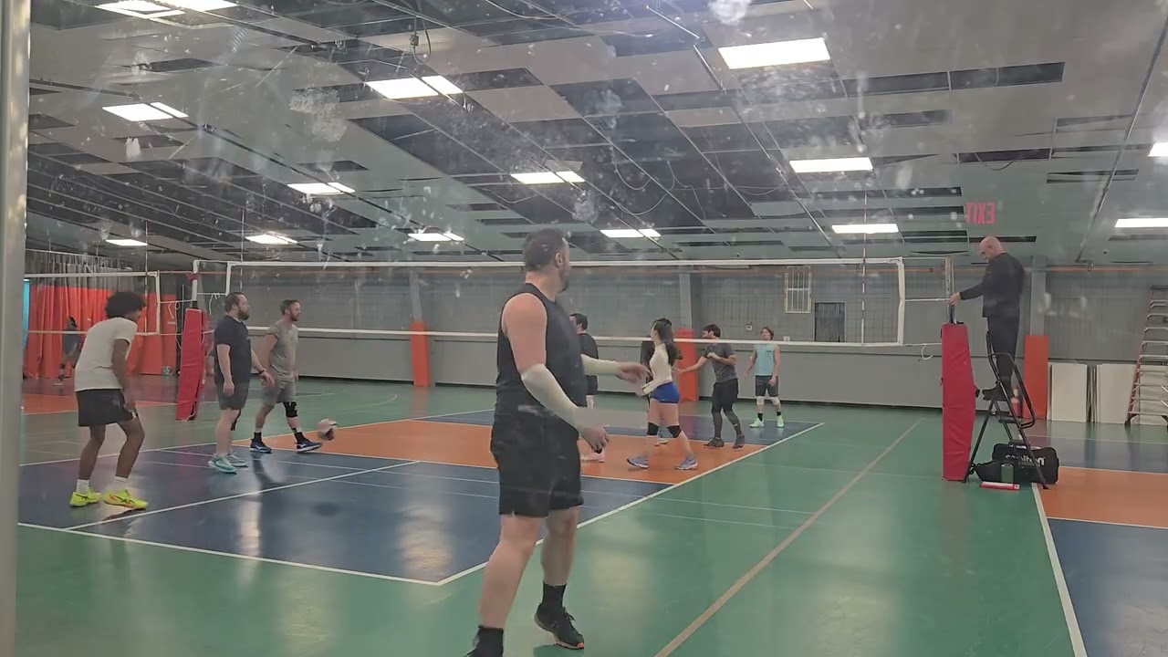 The A Team vs randoms Volleyball (we loss ;-;)