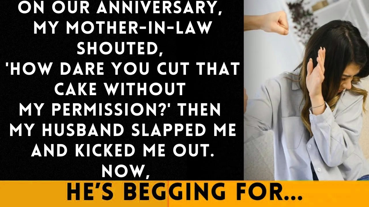 My Husband Slapped Me for Cutting Our Anniversary Cake Without His Mother's Permission