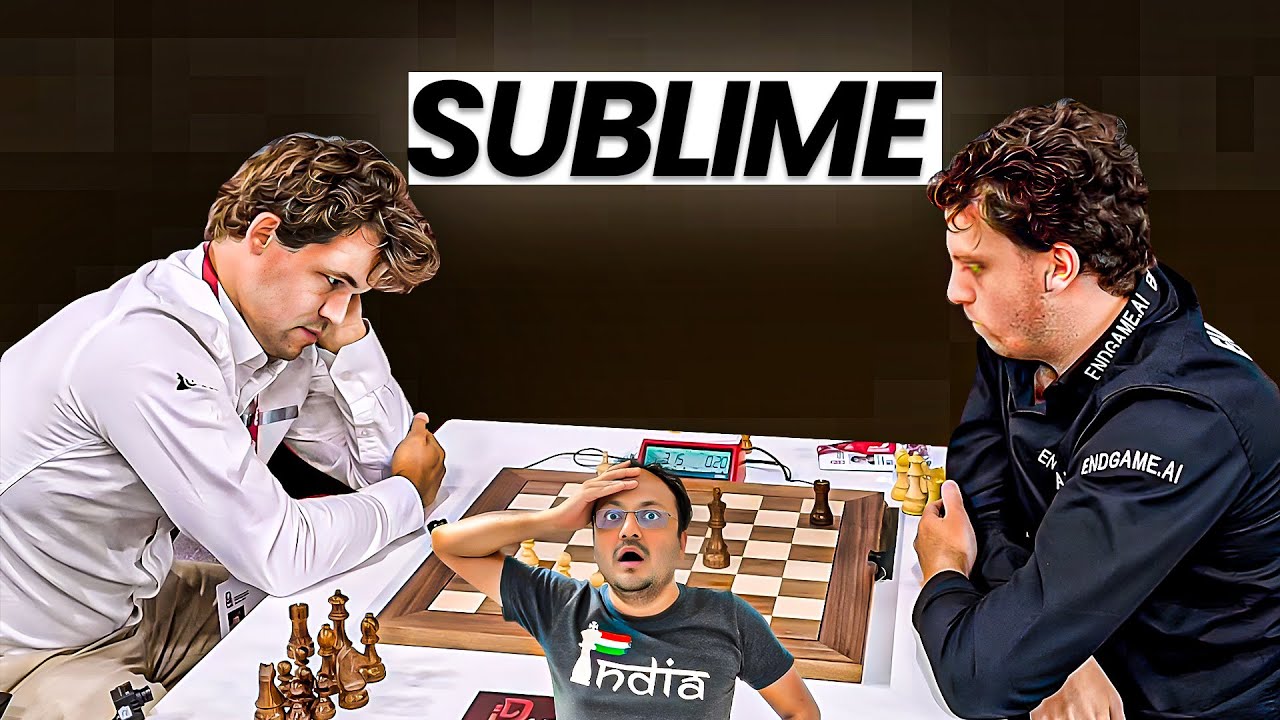 SUBLIME Sublime Play | Magnus Carlsen vs Hans Niemann | World Rapid 2025