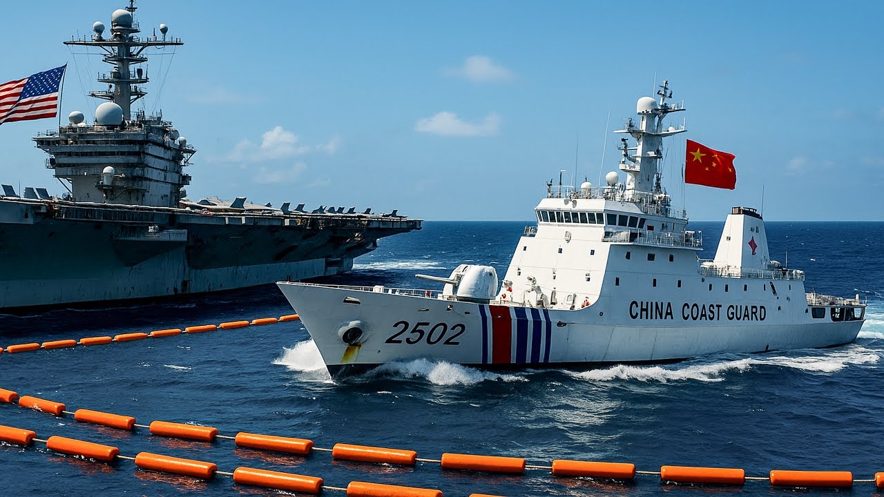 China Blocks US Navy With Floating Barrier &mdash; Then THIS Happened...